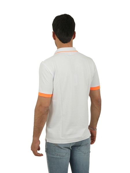 Maglia SUN68 Polo Bianco